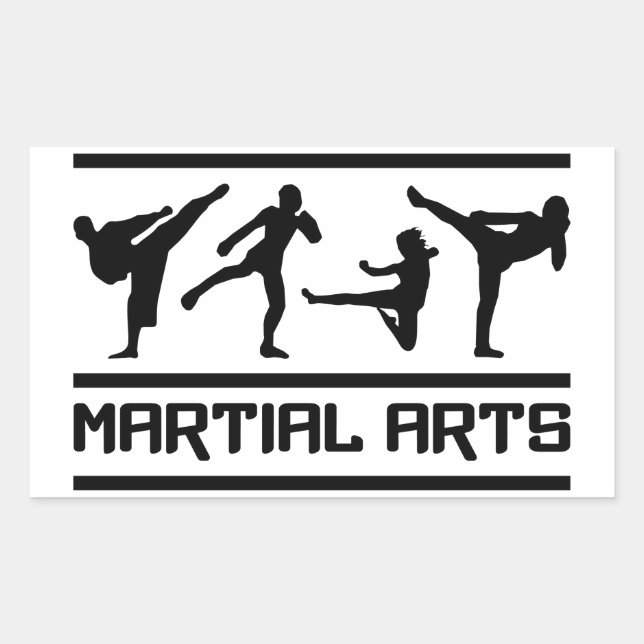 Autocollants Martial Arts (Devant)