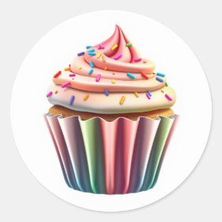 Autocollants Mignon Cupcake