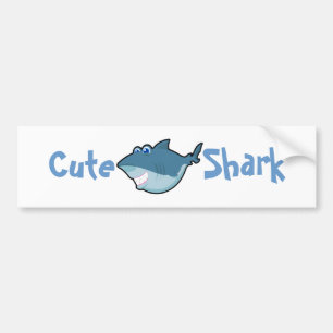Autocollants mignons de requin