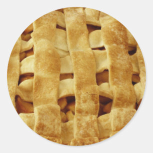 Autocollants mignons de tarte