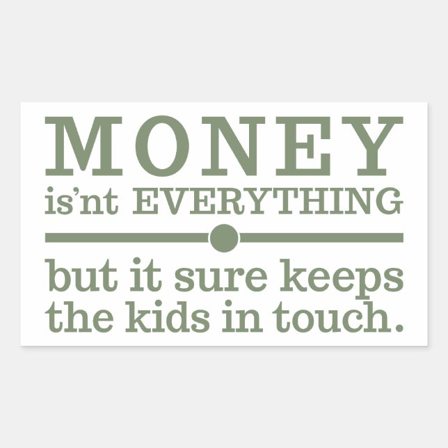 Autocollants MONEY (Devant)