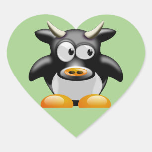 autocollants moo vaches