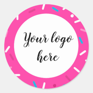 Autocollants motif Sprinkle de couleur vive