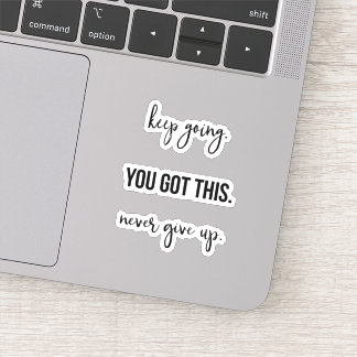 Autocollants Motivation Vinyl Decal