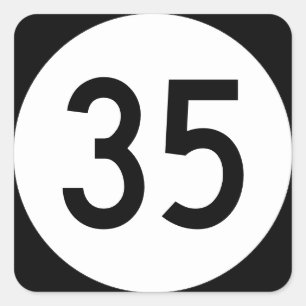 Autocollants NJ Route 35