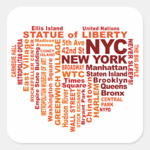 Autocollants NYC