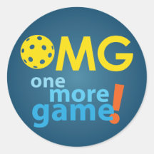 Autocollants OMG pickleball
