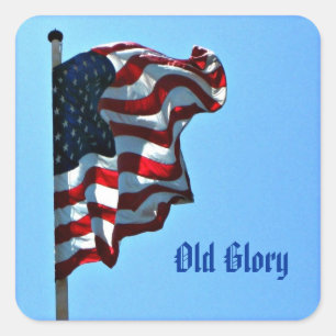 Autocollants patriotiques Old Glory - Drapeau amér