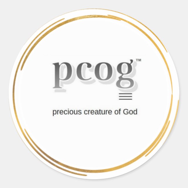 autocollants pcog CERCLÉS D'OR FIN no scripture (Devant)
