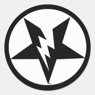 autocollants pentagrammes