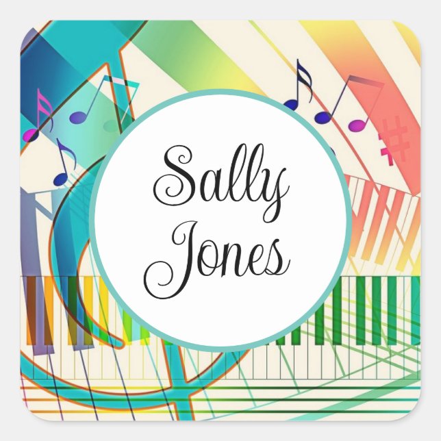 Autocollants personnalisés (Devant)