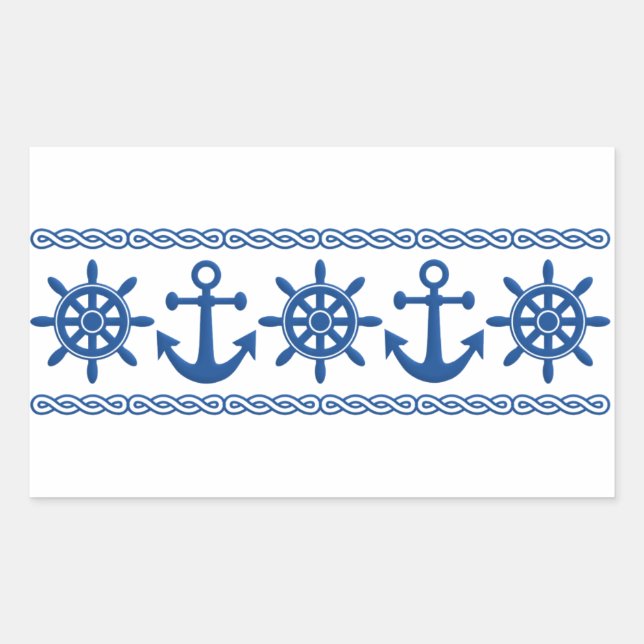 Autocollants personnalisés nautiques (Devant)