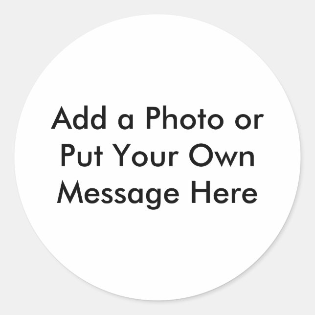 Autocollants personnalisés - Soyez drôle ou politi (Devant)