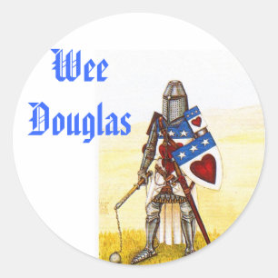 Autocollants petits de Douglas de clan -