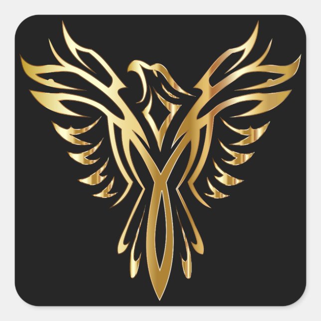 autocollants phénix ascendants (Devant)