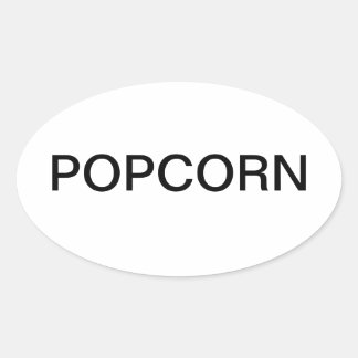 Autocollants Popcorn