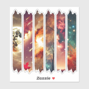 Autocollants pour albums à ruban automatique Galax