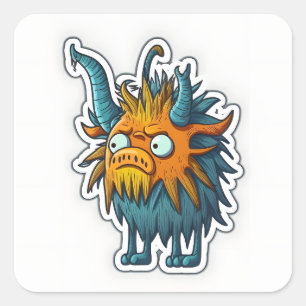 Autocollants pour animaux bizarres