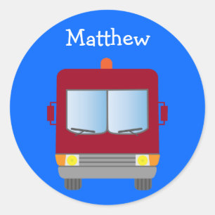 Autocollants pour camions à incendie