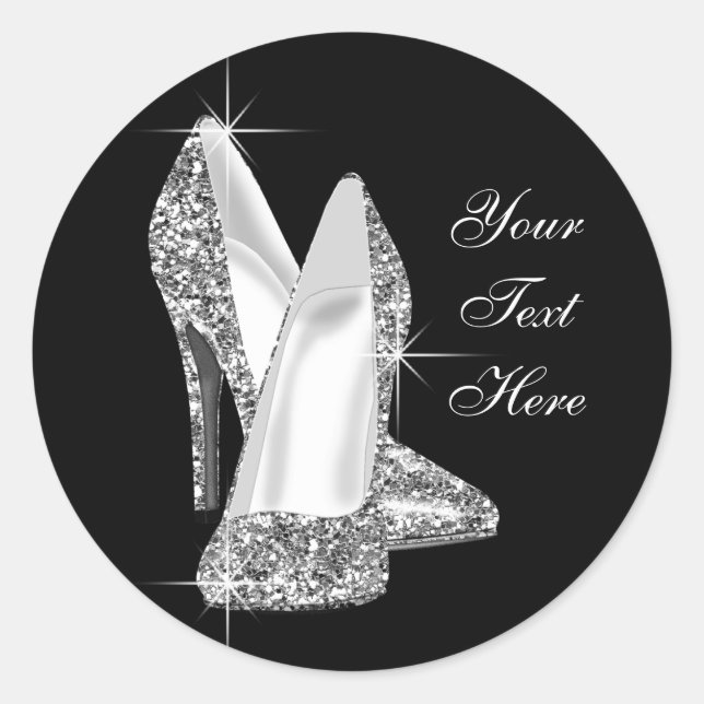 Autocollants pour chaussures à talons hauts paille (Devant)