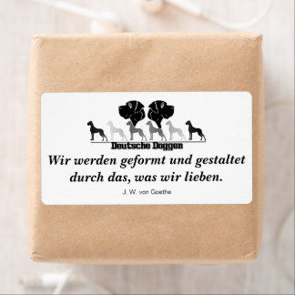Autocollants pour Dogues Allemands