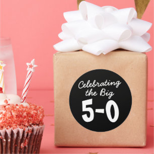 Autocollants pour la grande 50e anniversaire