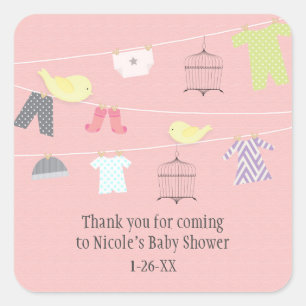 Autocollants pour vêtements bébé Fille ou garçon O