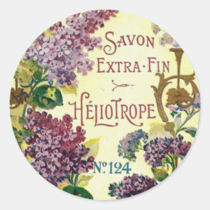 Autocollants pourpres de Savon