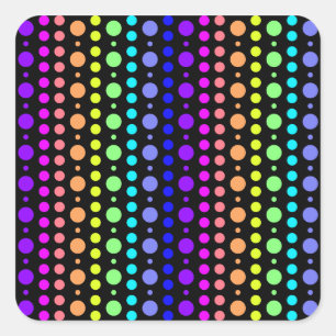 Autocollants Rainbow of Dots