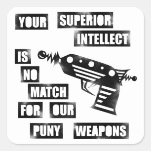 Autocollants Raygun 1