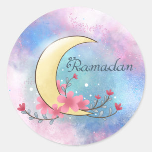 autocollants rond pour ramadan