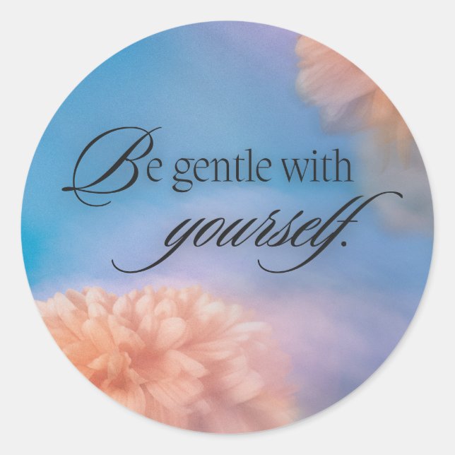 Autocollants Ronds Classiques (Devant)