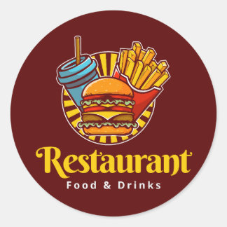 AUTOCOLLANTS RONDS CLASSIQUES