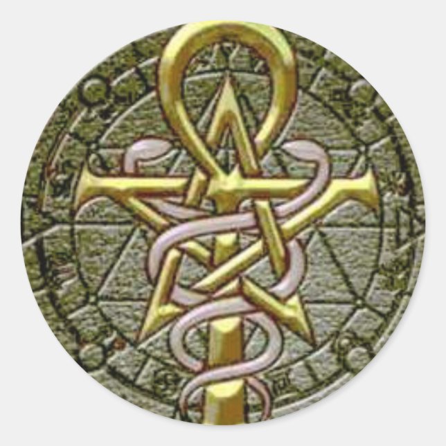 Autocollants ronds de logo de GSW (Devant)