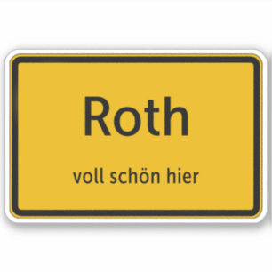 Autocollants Roth