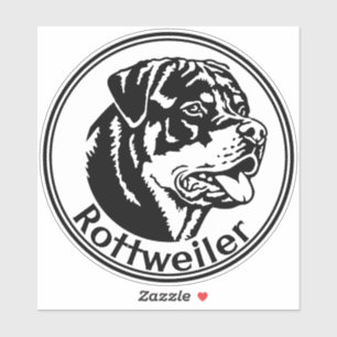 Autocollants Rottweiler