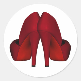 Autocollants rouges pour chaussures à talons hauts