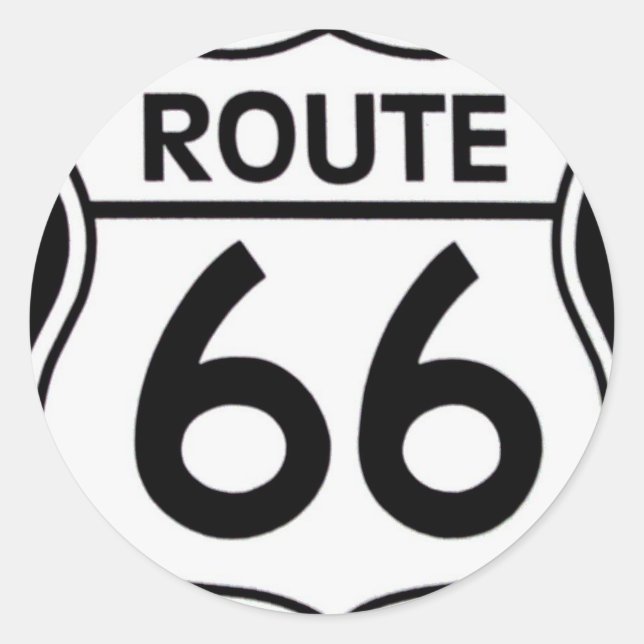 Autocollants « ROUTE 66 " (Devant)