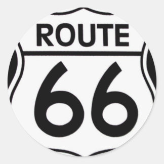 Autocollants « ROUTE 66 "