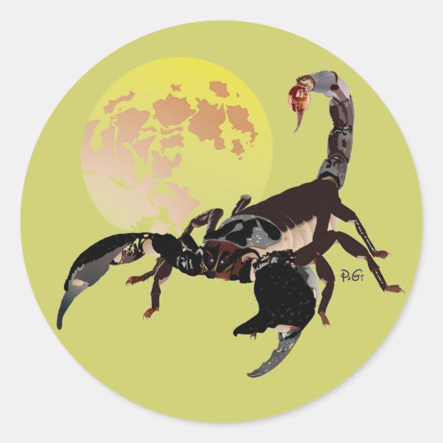 Autocollants scorpions (Devant)