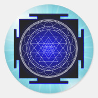 autocollants sri yantra