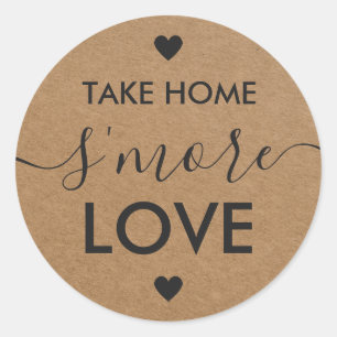 Autocollants Take Home S'more Love