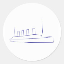 Autocollants Titanic