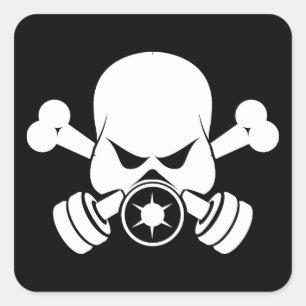 Autocollants urbains de pirate