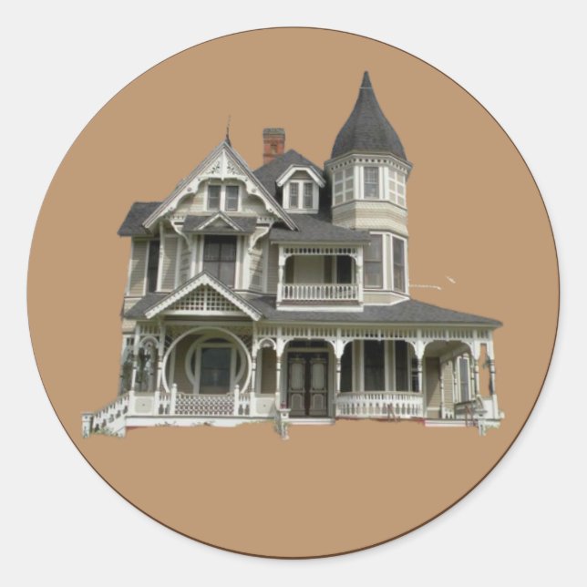 Autocollants victorien George F. Barber (Devant)