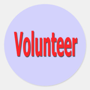 autocollants volontaires - violet