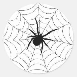 Autocollants Web Spider