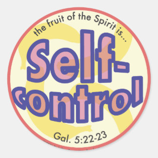 Autocontrôle Fruit of the Spirit Spots Sticker