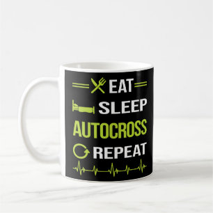 Autocross Eat Sleep Repeat Autocross Men Women  Coffee Mug
