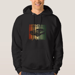 Autocross Retro Car Racing Motorsport Apparel Hoodie